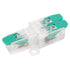 20PCS Wire Splice Connector Lever Nuts, 1 in 2 out Compact Wire Conductor Connector for 10-20AWG Wires