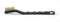 Brush Research Toothbrush Style Hand Scratch Brush, Horsehair, 7-1/4" Length, 1/2" Bristle