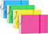 YIZUUN Index Cards 3x5, Flash Cards with Ring, 200 PCS, Ruled Note Cards,