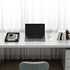 AUVAHOX Leather Letter Tray, Elegant Desk Organizer for Office Supplies, Mail, Paper, Black Space Saver