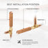 Supply Giant IS-C-34NQU Water Arrestor Type B Straight, Brass