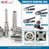 JRready Deutsch DT Solid Contacts Terminal Kit, Size 16, ST6364-050, Electrical Connectors, Pin 0460-202-16141, Socket