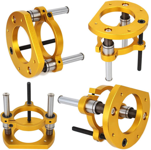 KETIPED 65mm Trimming Rod,MG-061GD Adjustable Router Lift for Diameter Universal Machine,Aluminum Under-Table Router