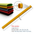 Accering Frosted Pattern Fishing Rod Grip Wrap, Heat Shrink Grip Tubing for Fishing Rod Handle