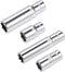 uxcell 1/4-inch Drive Socket Set, 8mm & 10mm Deep and Shallow 6-Point CR-V Steel