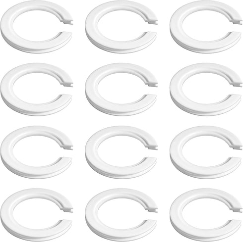 Tucnoeu E27 to E14 Lamp Shade Adapter Ring, 12 Pack 42mm to 29mm