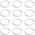 Tucnoeu E27 to E14 Lamp Shade Adapter Ring, 12 Pack 42mm to 29mm