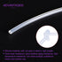 DMiotech Clear Silicone Tube, 0.5mm ID 2mm OD, 16 Feet Industrial Tubing for Water and Air Pump