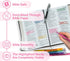 Swanson Christian Products Bible Highlighters Pack, Multi Colors, No Bleed (6)