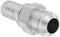 Aeroquip 1SA12MJ12 Carbon Steel Global Crimp Hose Fitting, JIC 37 Degree Male Rigid, 3/4" Hose ID