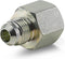 Flextron FTGF-38F12 Gas Connector Adapter Fitting - 3/8" Flare Thread x 1/2" FIP, Stainless Steel