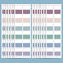 Sticky Index Tabs, Page Markers, Self Adhesive Flag Tabs, Writable Repositionable File Tabs for Reading, Note Taking,