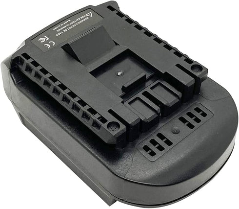 Battery Adapter for Milwakee 18V M18 and for Dewalt 20V Max Li-ion Battery DCB200 DCB201 DCB203 Convert to for Bosch 18V Lithium Tool Battery BAT609 BAT610G BAT612 BAT618