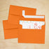 LUXPaper 4Bar A1 Invitation Envelopes, Peel & Press, Mandarin Orange, 50 Qty
