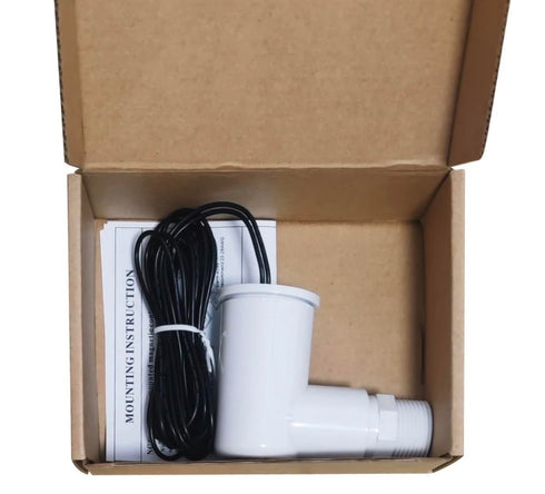 SS2 Float Switch: 3/4 inch L Shape Water Float Switch for Various HVAC Applications and DIY Projects