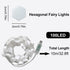 FONTU 32.8FT, 16 8 Smart LED Hexagon String Lights APP & Remote Control RGB Color Changing Lights with Million Colors