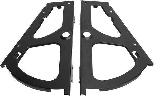 Fesjoy Black Shoes Cabinet Hinge Rustproof Furniture Turning Rack Accessory for Home, Office
