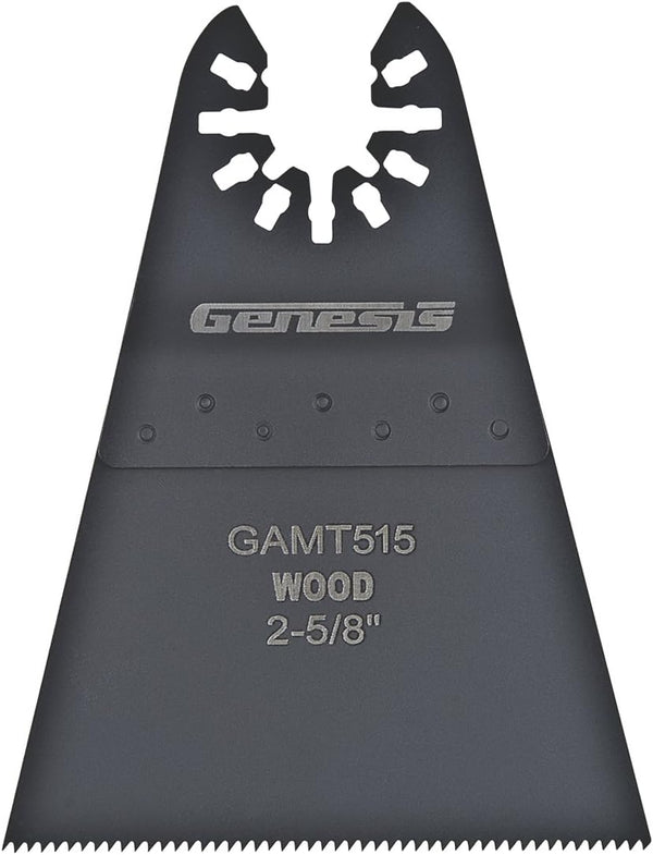 Genesis GAMT515 Universal Quick-Fit 2 5/8" Oscillating Multi-Tool Quick-Release Blade