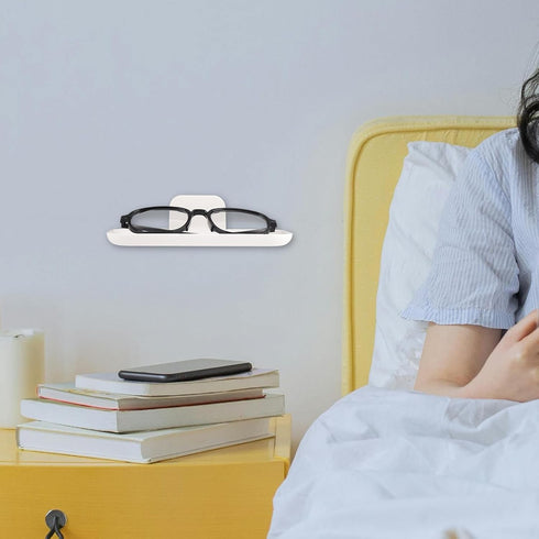 Linkidea Stylish Eyeglasses Holder Stand - Wall Mount Storage for Reading Glasses