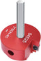 PVC Fitting Saver 2-Inch Head, PVC Pipe Reamer with 3/8-Inch Hex Shaft for Plumbing Repair