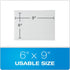 Quality Park Bubble Mailers - 6 x 9 Inch White Poly Padded Envelopes, Water Resistant, Self Seal, 50 Per Box (QUA85856)