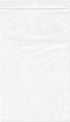Plymor 5" x 8" Reclosable Plastic Bags (Pack of 200), 2 Mil with Hang-Hole Zipper