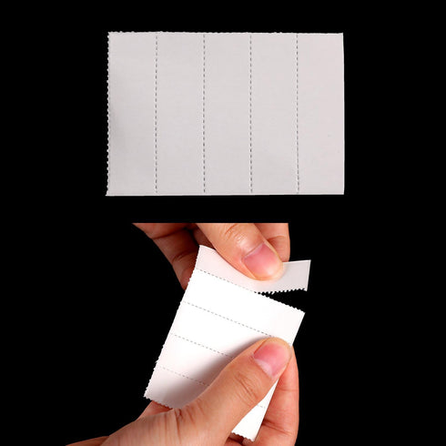 Jovitec Hanging File Tabs and Inserts | 60 Sets Plastic Tabs for Organizing Hanging Files, 2 Inch, Clear