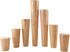 KGUDYS Plate,straight-6cm/2.4in Solid Wood Round Furniture Legs, Replacement Sofa feet, Wooden Cabinet Legs, Table