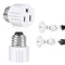 Outlet Light Socket Adapter, E26 Light Bulb to Outlet Socket Converter, Light Bulb Plug Adapter for Porch Light,