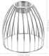 3.14 Inch Lurrose Hollow-Out Iron Art Bird Cage Lampshade Mini Metal Light Shade Cover for Wall Floor Ceiling Lamps