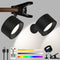 Adetu 2 Pcs LED Wall Mounted Lights, RGB Wall Sconces Lamp with