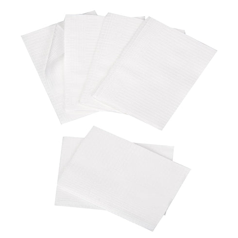 500 3 13"x18" Dental Bibs PCS Disposable Dental Bibs Ply Waterproof Tattoo Bibs for Dentist Clinic Nail Salon Tattoo