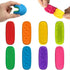 MaiTrekz Sensory Fidget Toys 8 Pack for Kids, Elastic Silicone Anxiety Stones for