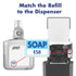 ES8 1200 mL ES8 (Pack 1) 7734-01 PURELL Automatic Soap Dispenser, Graphite, for PURELL HEALTHY SOAP Refills