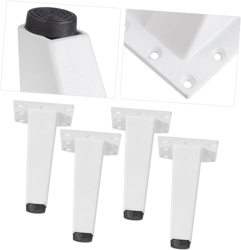 LIFKOME 4pcs Cabinet Feet for Bathroom Tv Stand Sofa Support -Skid High Load Capacity Easy Installation for Furniture