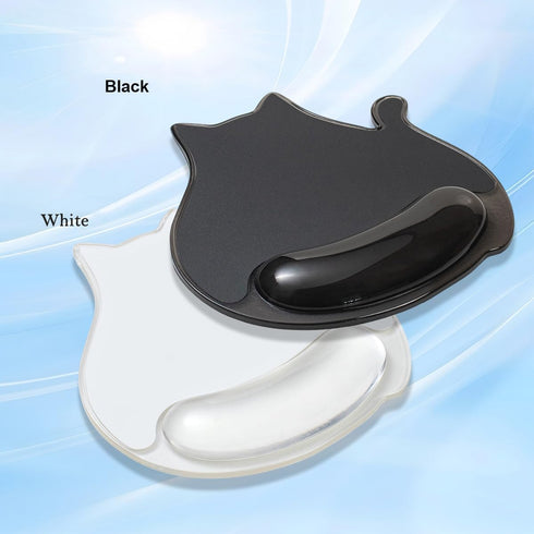 Sumgsn Cute Cat Mouse Pad with Gel Wrist Support - Ergonomic Mouse Pad Office Accessories