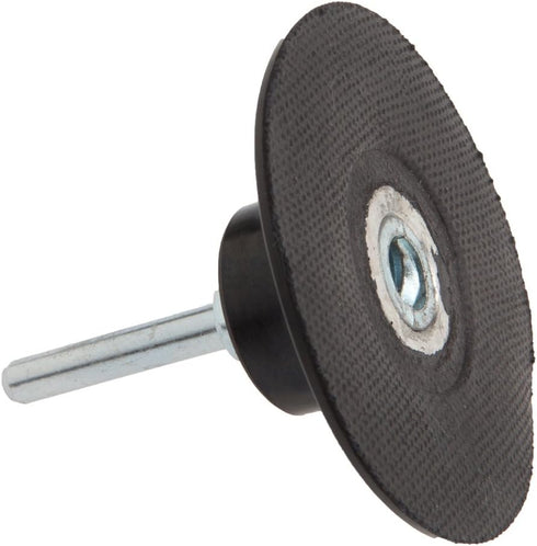 71915 1/4-Inch 3-Inch Forney Mini-Backing Pad with Shank, Quick Change