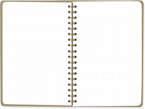 Fringe Studio Vegan Leather Cover Travelbook STANDARD TAUPE, 5" x 6.875", 160 Pages, Signature Edition Collection (876003) by Fringe