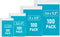 Small Plastic Bags, 400 PCS Mini Zip Lock Bags, 4 Assorted Sizes, Transparent Resealable Bags for Beads, Screws