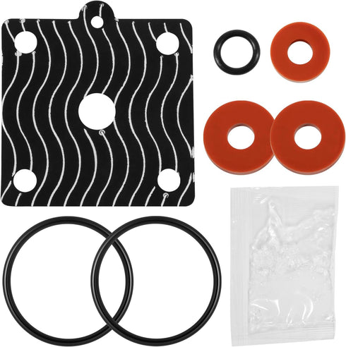 For Zurn 975XL 975XL2 Rubber Repair Kit and Springs, 1/4 -1/2 Backflow Preventer Repair Kit