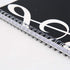 Exquisite 2 in 1 Music Theme Stationery Gift Box Set, Loose Leaf Notebook and Roller Ball Pen for Father's Day