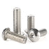M6-1.0 x 20mm Button Head Socket Cap Screws, Stainless Steel 18-8, Bright Finish, Quantity 25