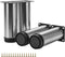 TCHOSUZ 6 inch / 15cm Metal Furniture Legs, Furniture Fittings of Metal, Pack