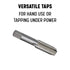 Drill America 5/8"-40 UNS High Speed Steel Plug Tap (Pack of 1)