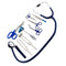 AAProTools 9 Piece Diagnostic Kit in Blue Ideal for EMT, Nursing, EMS and