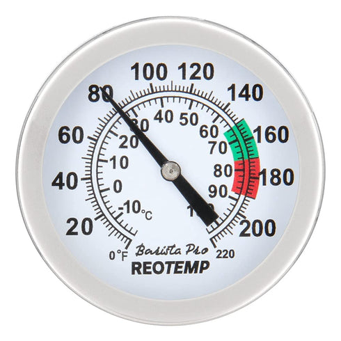 Reotemp K83C1 Barista Pro Milk Frothing Thermometer, Coffee Thermometer with 5-inch Stem