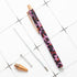 PASISIBICK 8 Pieces Girly Leopard Writing Pens, Cute Glitter Ballpoint Pens, Black Ink, Medium Point