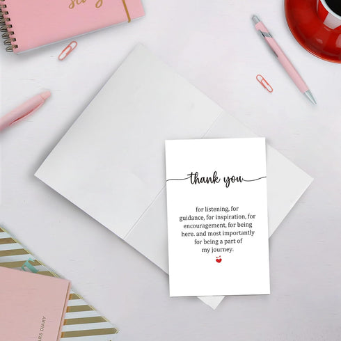 SuperShunhu Funny Thank You Card for Friends Family, Bosss Day Card for Boss Manager, Lovely Appreciation Card