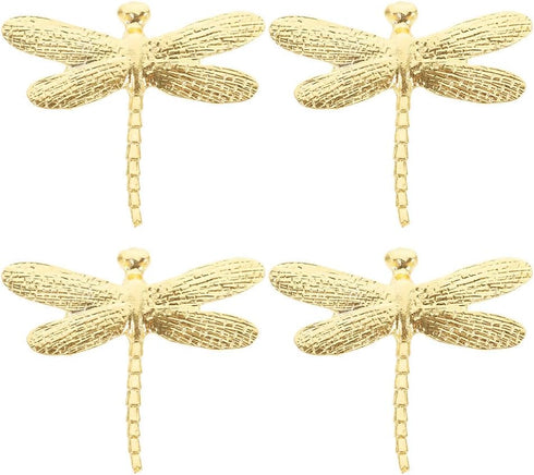 PRETYZOOM 4pcs Dragonfly Cabinet Knobs: Vintage Cabinet Knobs Drawer Handles - Drawer
