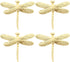 PRETYZOOM 4pcs Dragonfly Cabinet Knobs: Vintage Cabinet Knobs Drawer Handles - Drawer